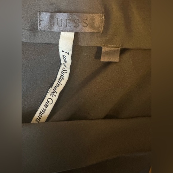 Guess Elegant Brown Satin Maxi Skirt - Picture 6 of 6